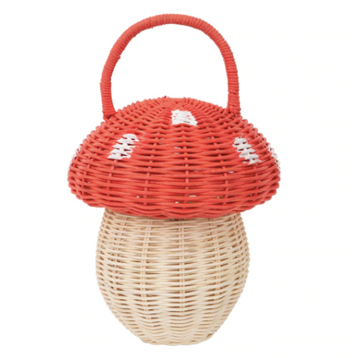 Mushroom Basket Handbag