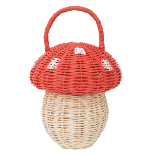 Mushroom Basket Handbag