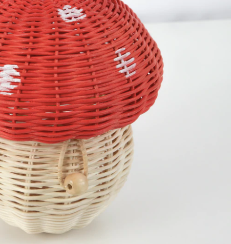 Mushroom Basket Handbag
