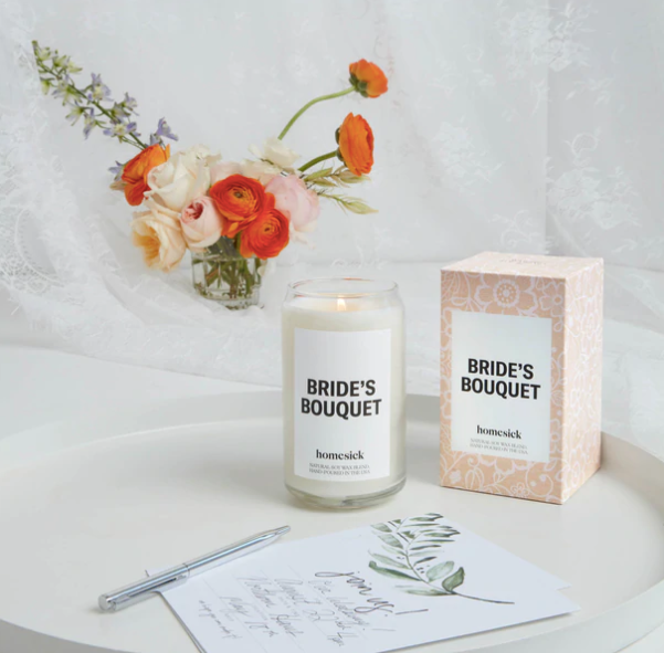 Bride's Bouquet Candle