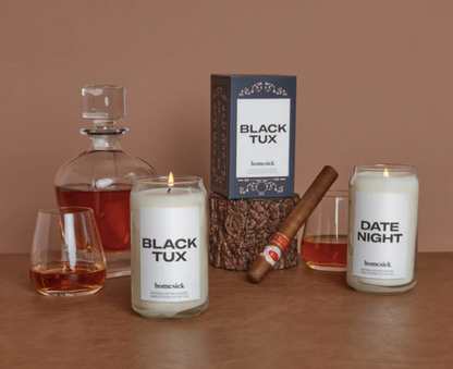 Black Tux Candle