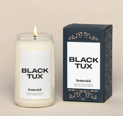 Black Tux Candle