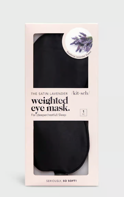 The Lavender Scent Satin Eye Mask