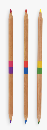 2 of a Kind Double Ended Colored Pencils