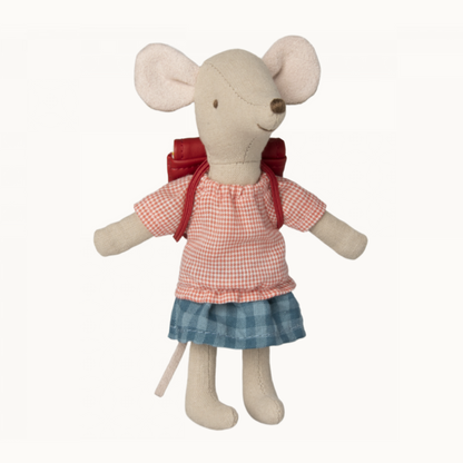 Big Sister with Bag -Tricycle Mouse -red