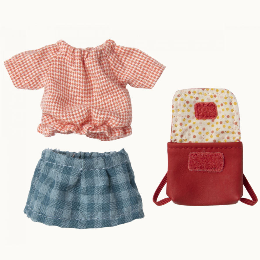 Big Sister with Bag -Tricycle Mouse -red
