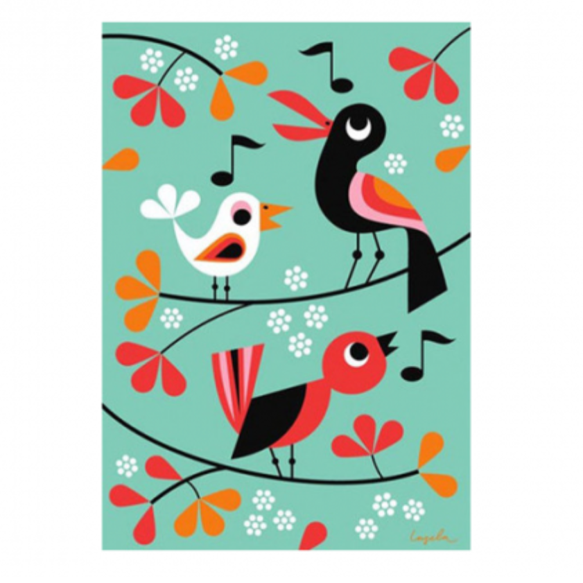 Birds Singing Print