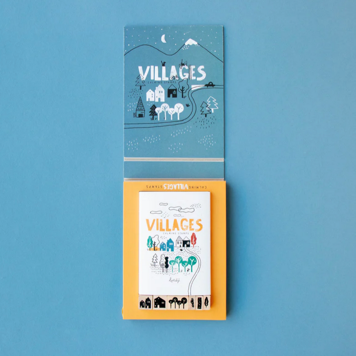 Calm Stamps- village