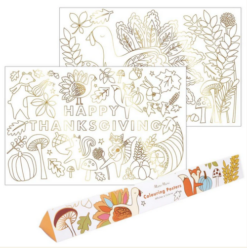 Thanksgiving Coloring Posters