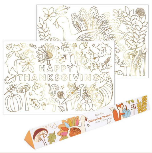 Thanksgiving Coloring Posters