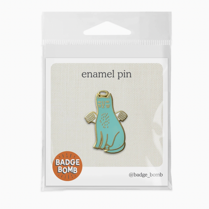 Angel Cat Enamel Pin