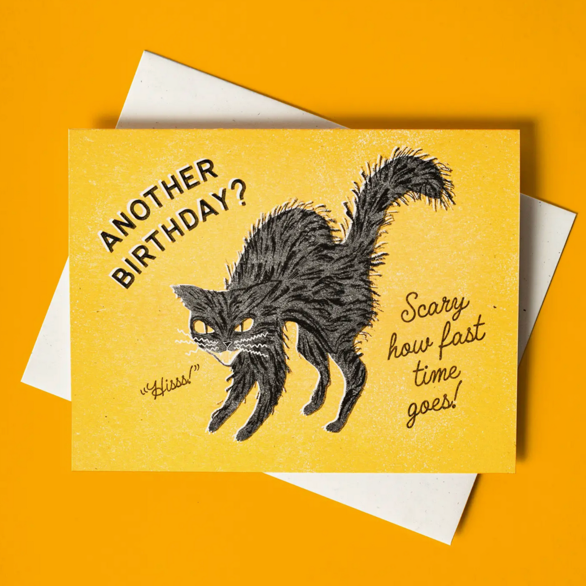 Another Birthday? - Risograph Card