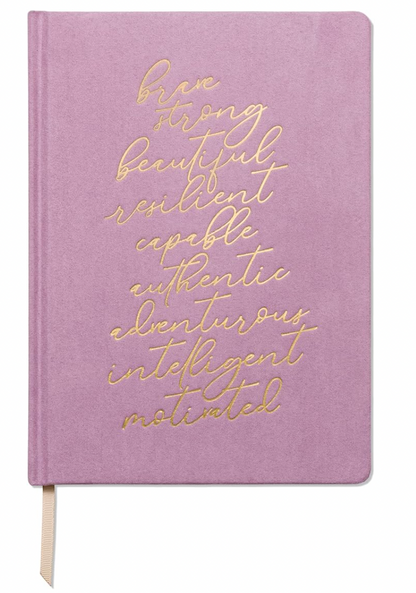 Jumbo Book Cloth Journal - Affirmations
