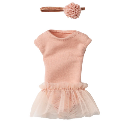 Ballet suit and skirt rose, Size 1
