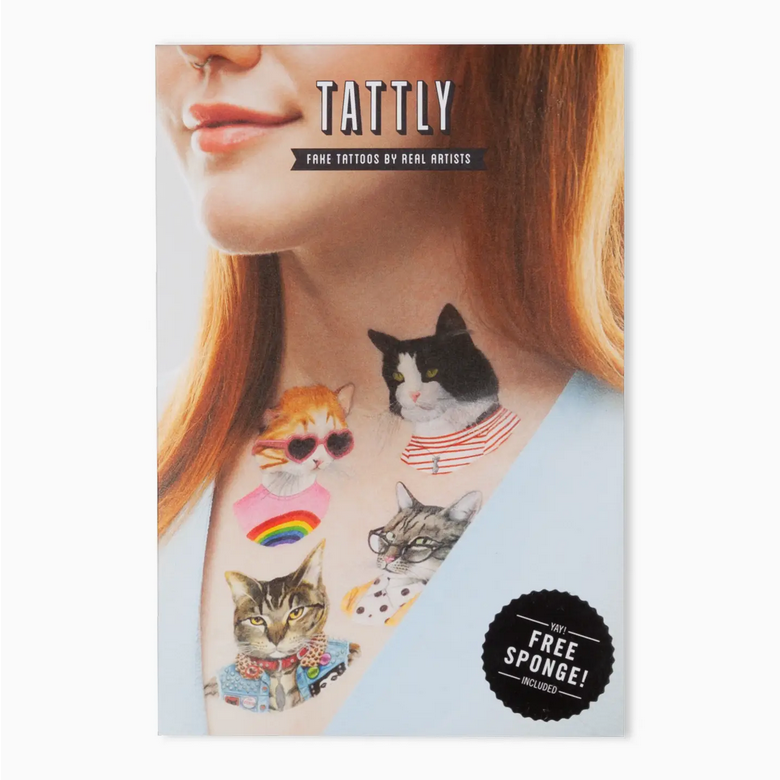 Cat Club Tattoo Set