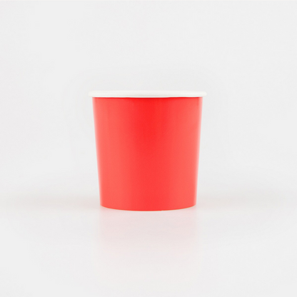 Berry Red Cups (x8)