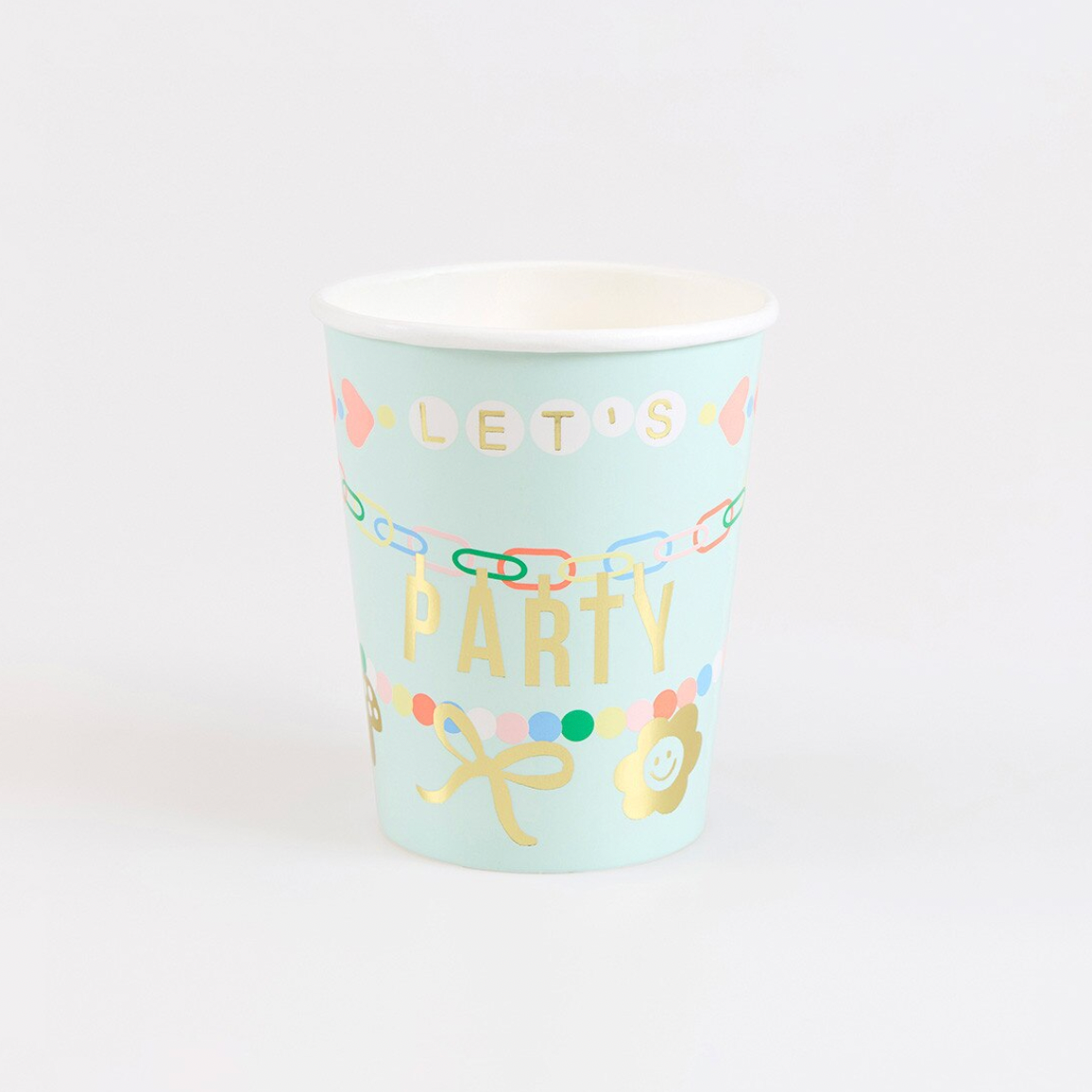 Charm Party Cups (x8)
