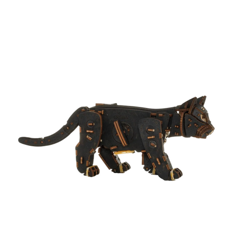 Black Kitten -mechanical wind-up 3D-puzzle