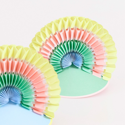 Charm Party Rainbow Party Hats (x6)