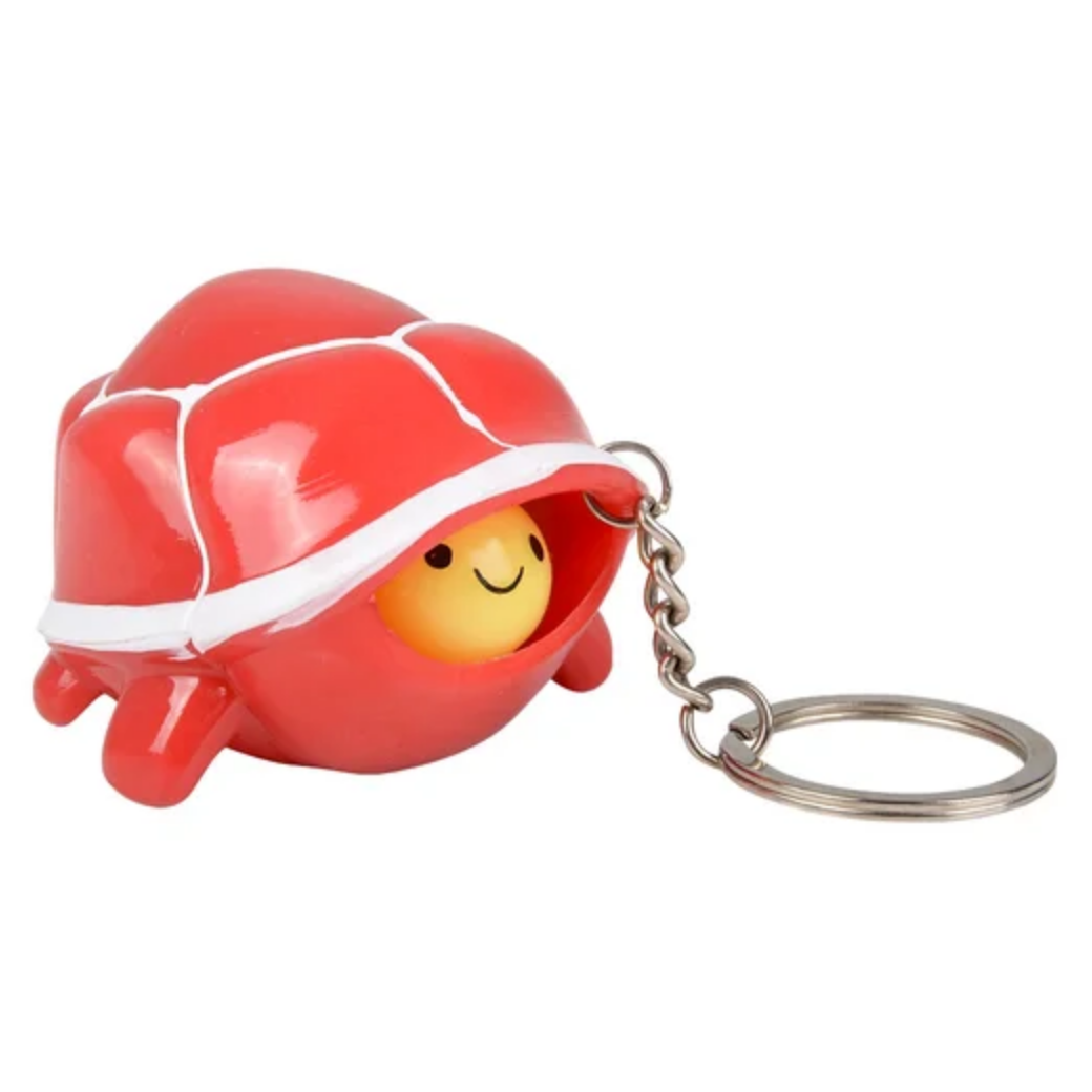 2" Pop Out Turtle Keychain