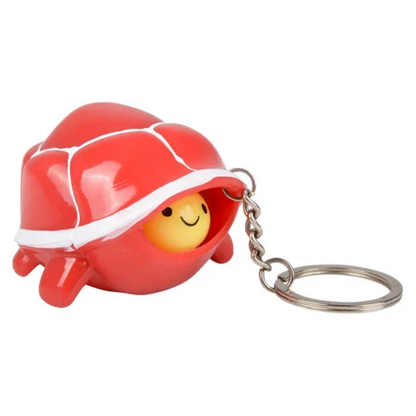 2" Pop Out Turtle Keychain