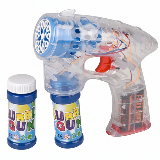 7" Light-Up 10 Hole Bubble Blaster