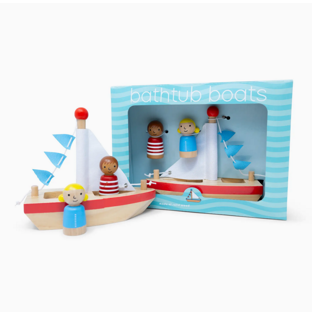 Boats & Buddies Bath Toy - Boy & Girl