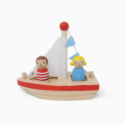 Boats & Buddies Bath Toy - Boy & Girl
