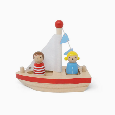 Boats & Buddies Bath Toy - Boy & Girl
