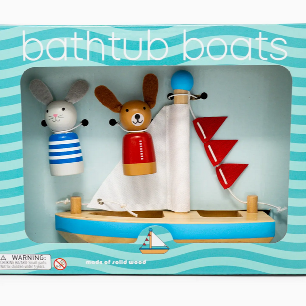 Boats & Buddies Bath Toy - Boy & Girl