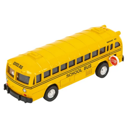 5" Die-Cast Pull Back Classic School