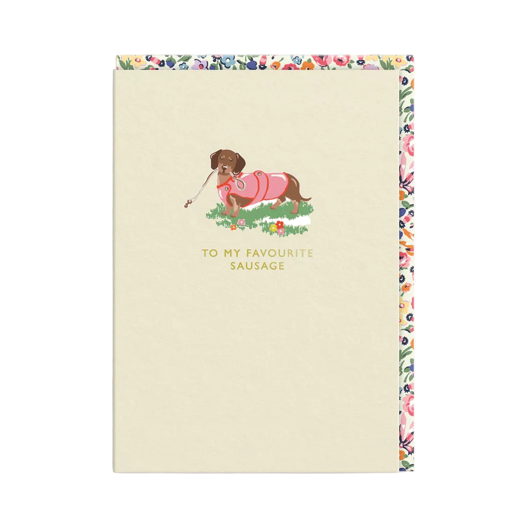Cath Kidston To My Favourite Sausage