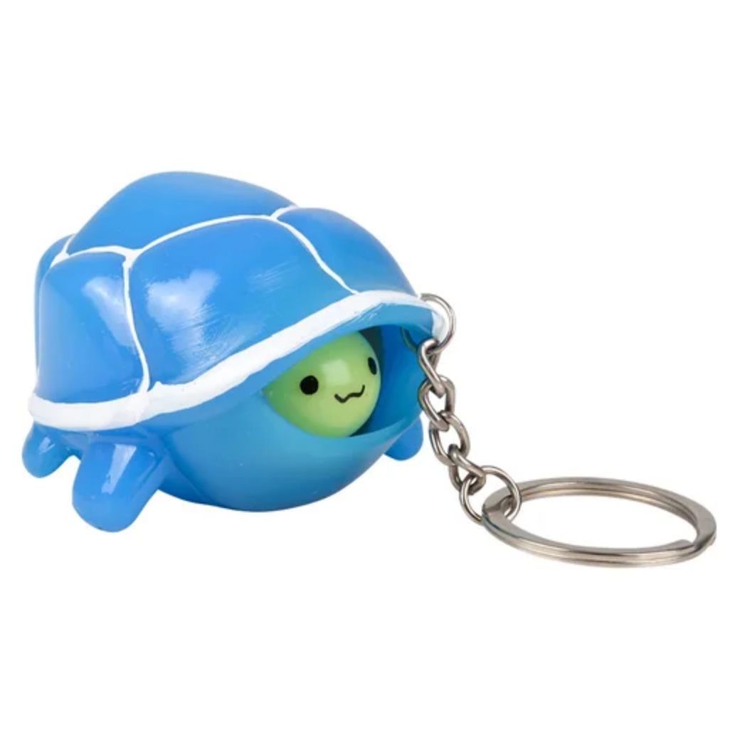2" Pop Out Turtle Keychain
