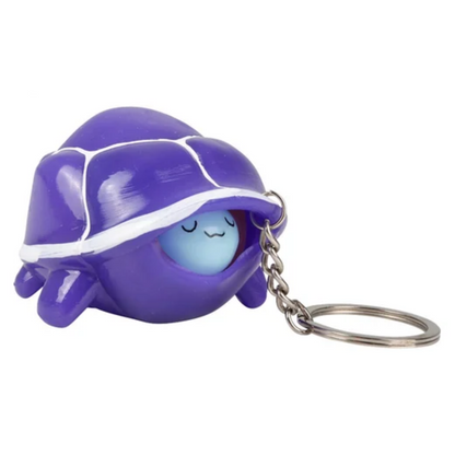 2" Pop Out Turtle Keychain