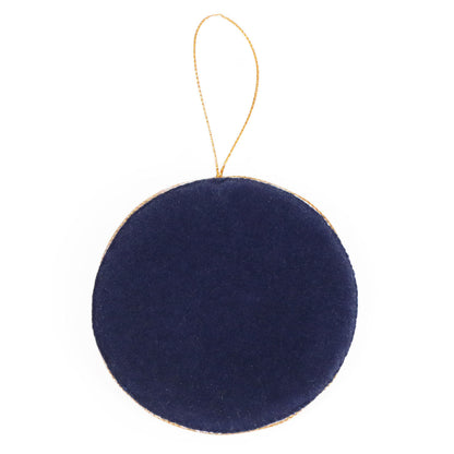 Tower Bridge Medallion Stitched Christmas Decoration