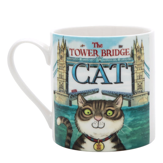 The Tower Bridge Cat Mug