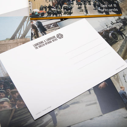 Tower Bridge Launching A Landmark - Set of 8 Postcards