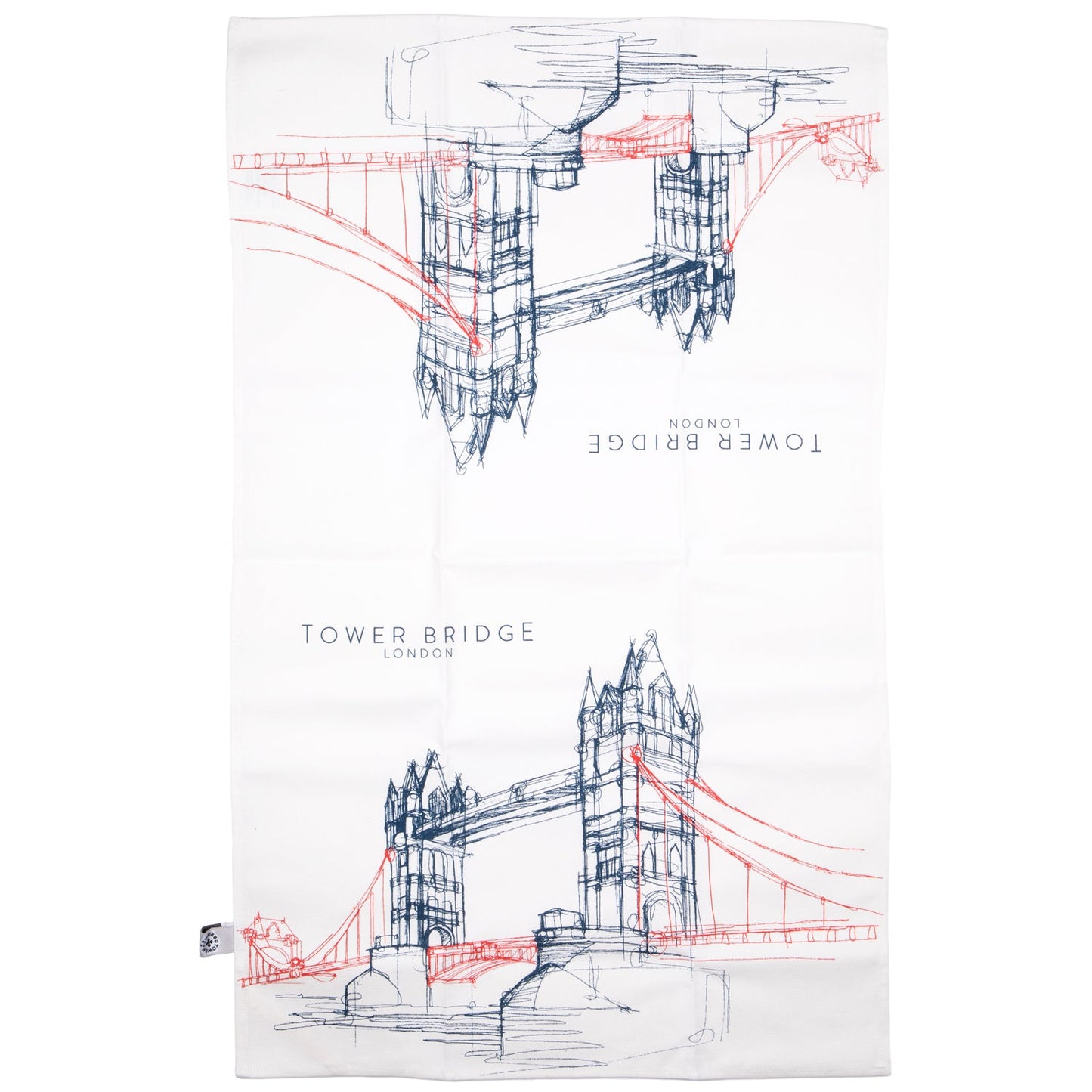 Tower Bridge Line Tea Towel