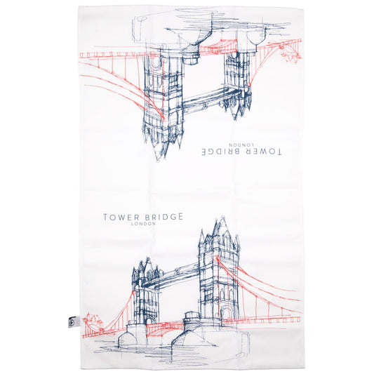 Tower Bridge Line Tea Towel
