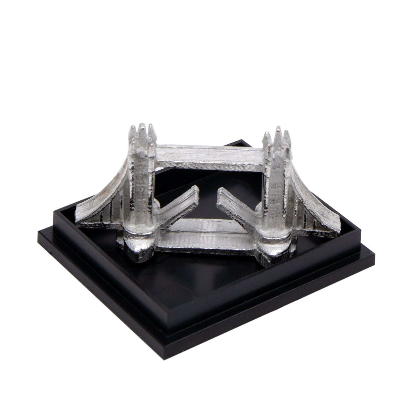 Tower Bridge Silver Pewter Model