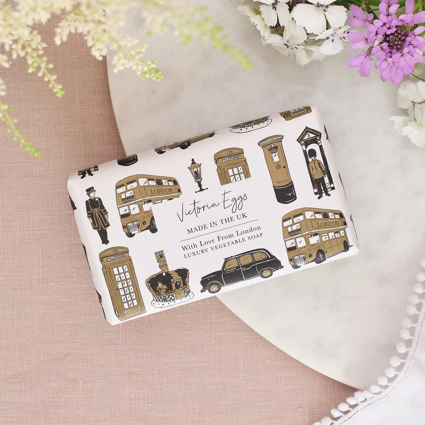 Victoria Eggs City of London Soap - Lilac & Vanilla Musk