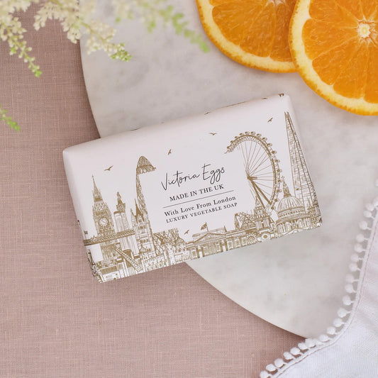 Victoria Eggs London Rooftops Soap - Warm Orange Spice
