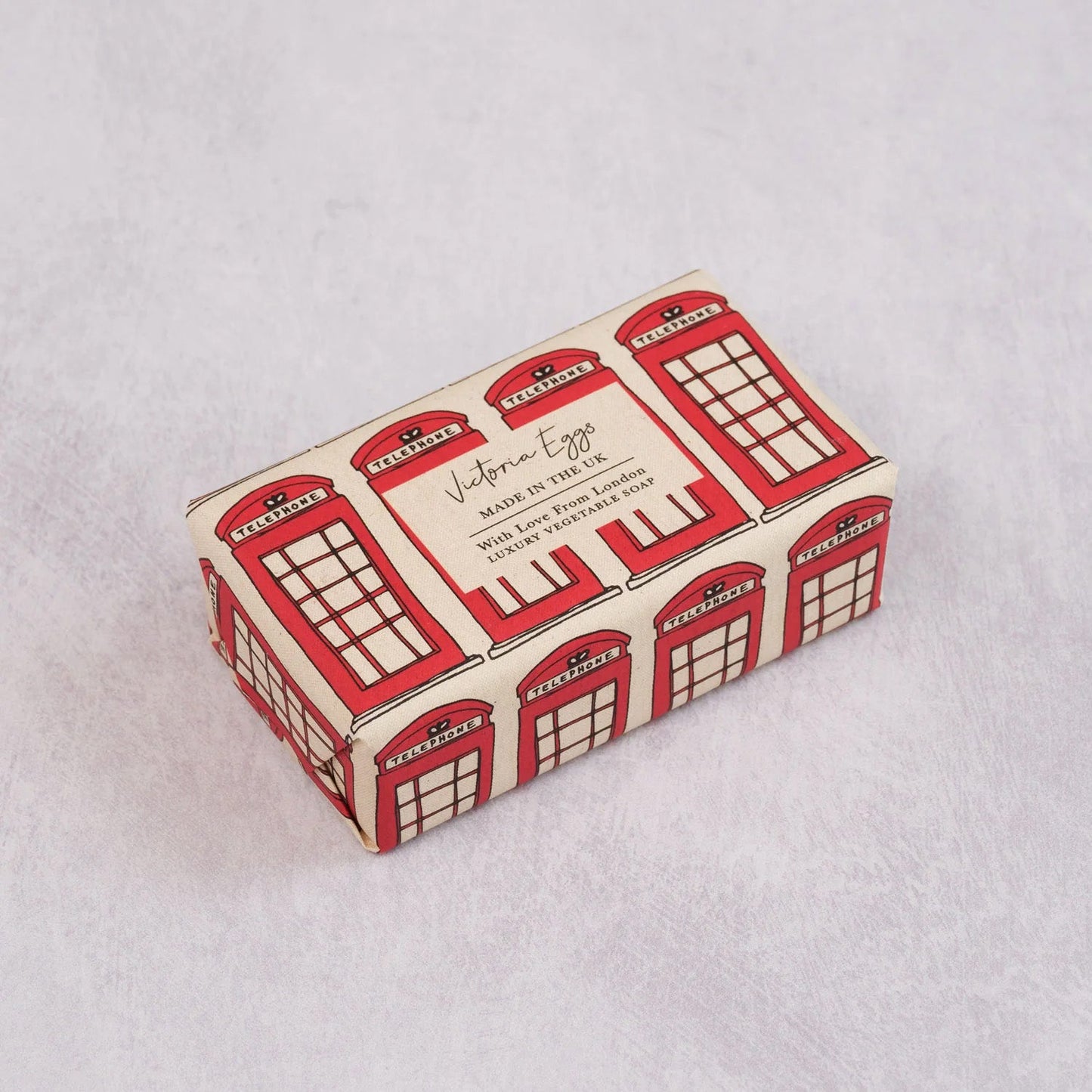 Victoria Eggs Telephone Box Soap - Zesty Lemon Drizzle