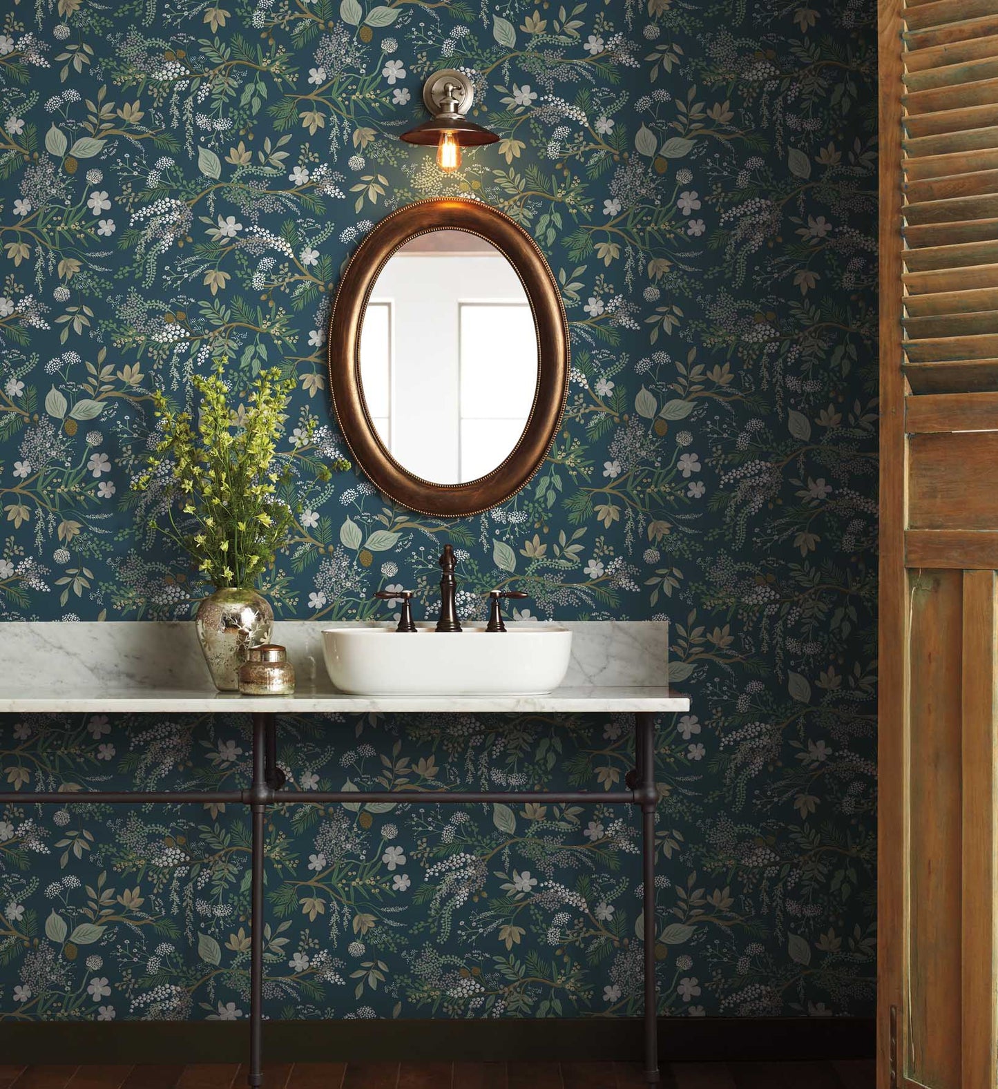 Juniper Forest Peel & Stick Wallpaper - Evergreen