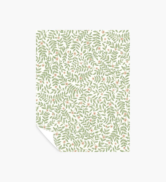 Elodie Peel & Stick Wallpaper Sample - Cream