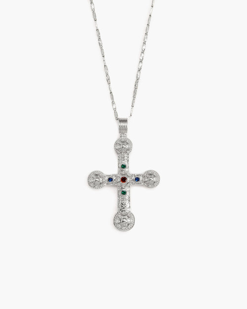 XL Cross Chain in Silver
