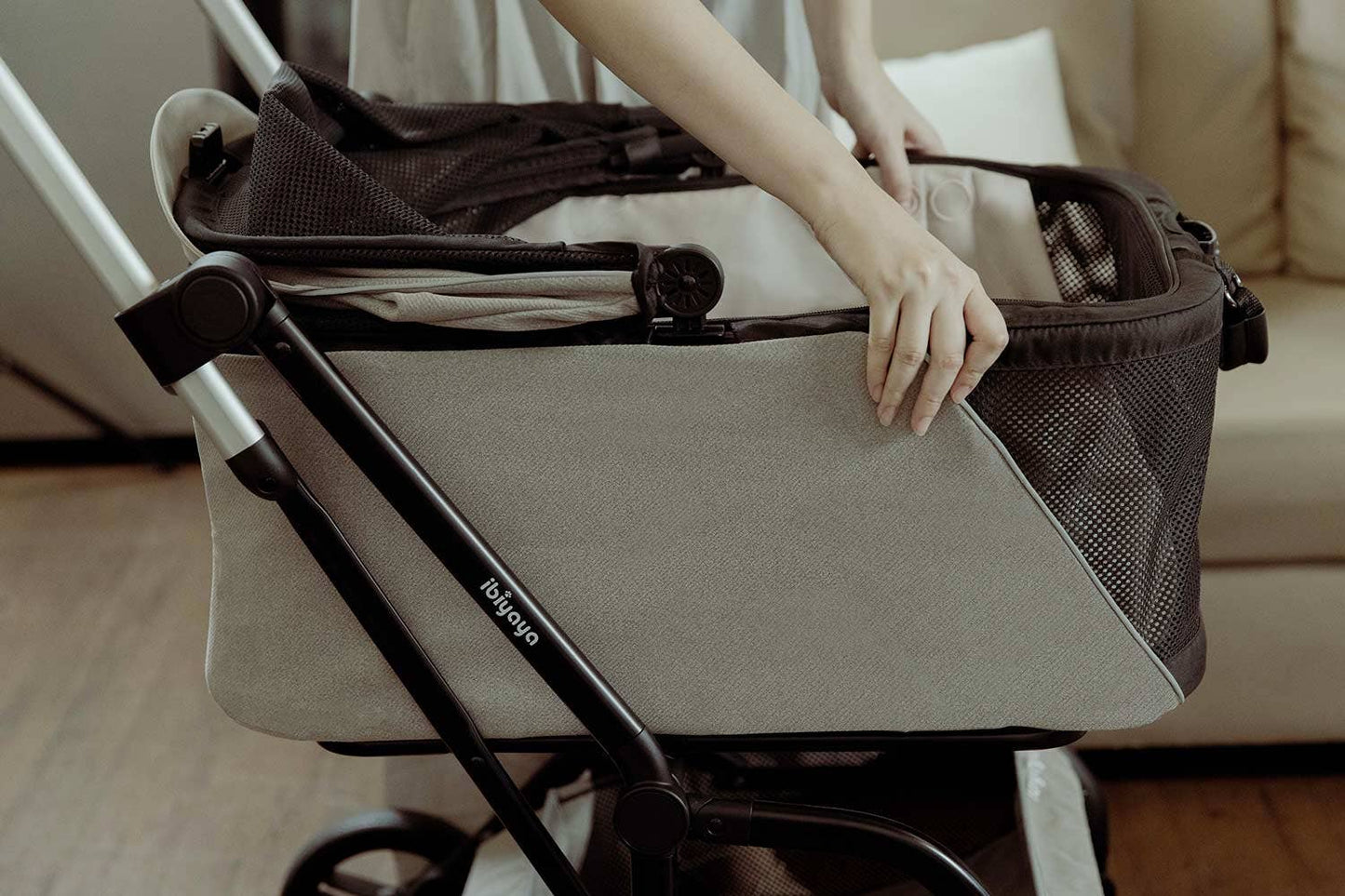 Ibiyaya - IBIYAYA InstaCollapse Detachable Dog Stroller