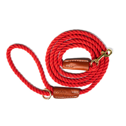 Auburn Leathercrafters - Cotton Rope Leash - Snap