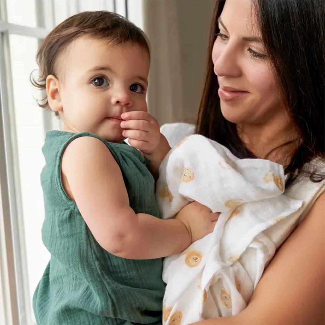 aden + anais Organic Cotton Swaddles - 4 Pack - Animal Kingdom