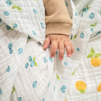 aden + anais Organic Cotton Swaddles - 2 Pack - Fresh Fruit
